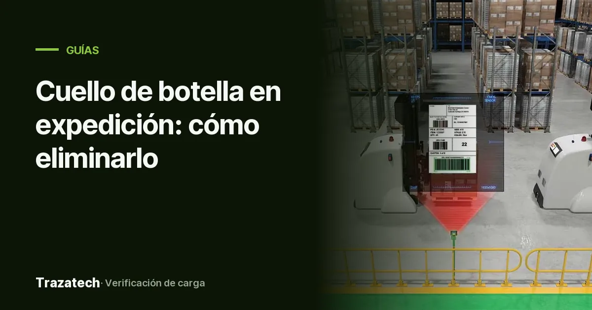 Cuello de botella en expedición logística: cómo eliminarlo